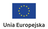 logo UE - program dofinansowania projektu UE
